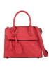 Mini Pont Neuf, &pound;950, Handbags, Red, Canvas/Leather, Front view